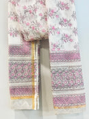 Block Printed Kota Doria Dupatta