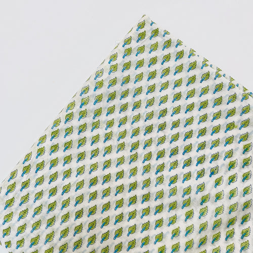 Chanderi Block Printed Fabric
