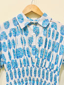 Block Printed Cotton Short Top