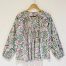 Block Printed Cotton Short Top