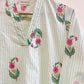Green Bouquet Block Printed Cotton  Kurta