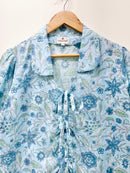 Women’s Cotton Block Printed Short Top