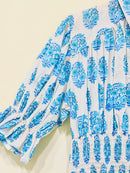 Block Printed Cotton Short Top