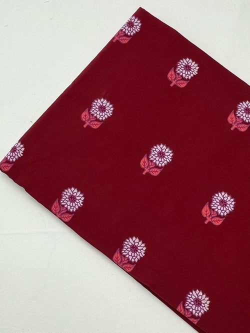 Cotton Block Printed Fabric