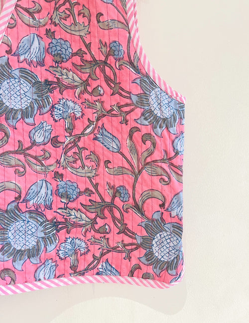 Cotton Kantha Reversible Jacket
