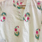 Green Bouquet Block Printed Cotton  Kurta