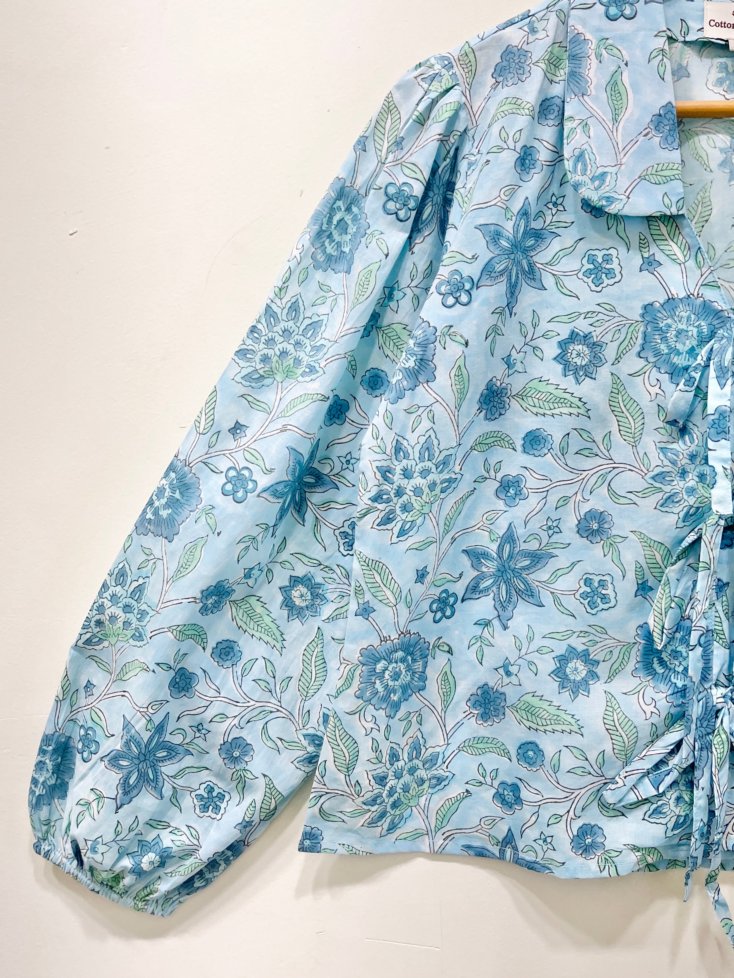 Women’s Cotton Block Printed Short Top