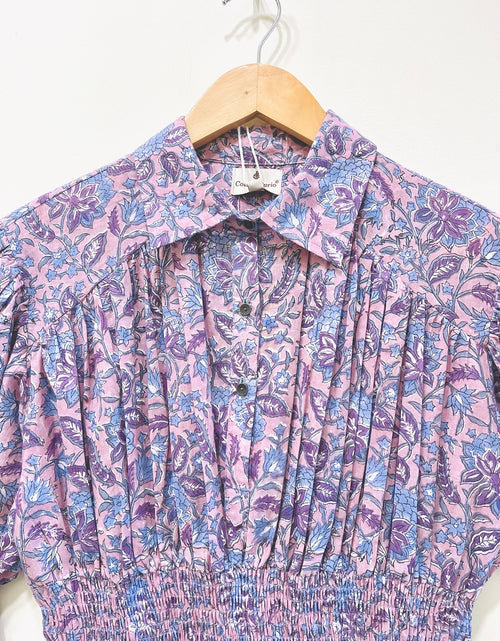 Block Printed Cotton Short Top