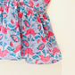 Red Garden Block Printed Cotton Cami Top