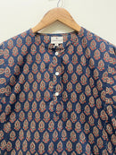 Midnight Marigold Cotton Short Top