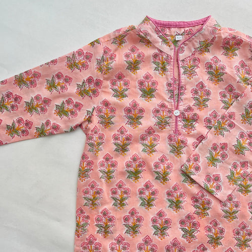 Girls Kurta with Pant (0–8 Years)
