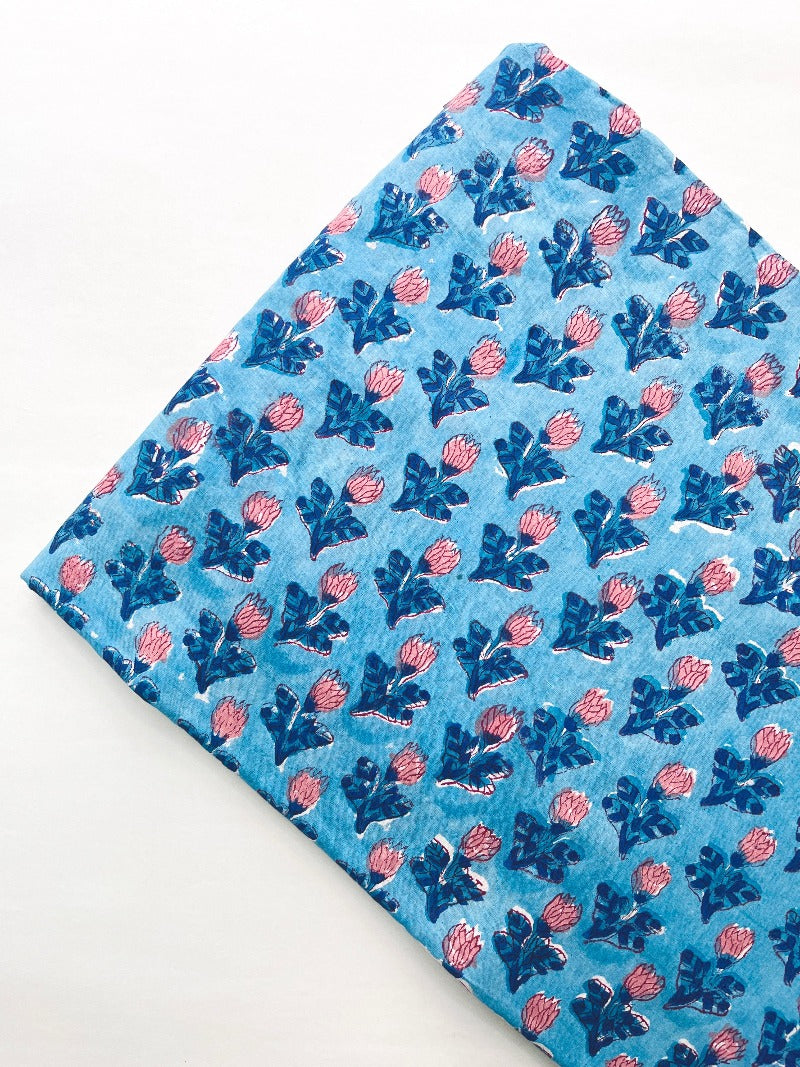 Cotton Block Printed Fabric