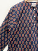 Midnight Marigold Cotton Short Top