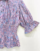 Block Printed Cotton Short Top