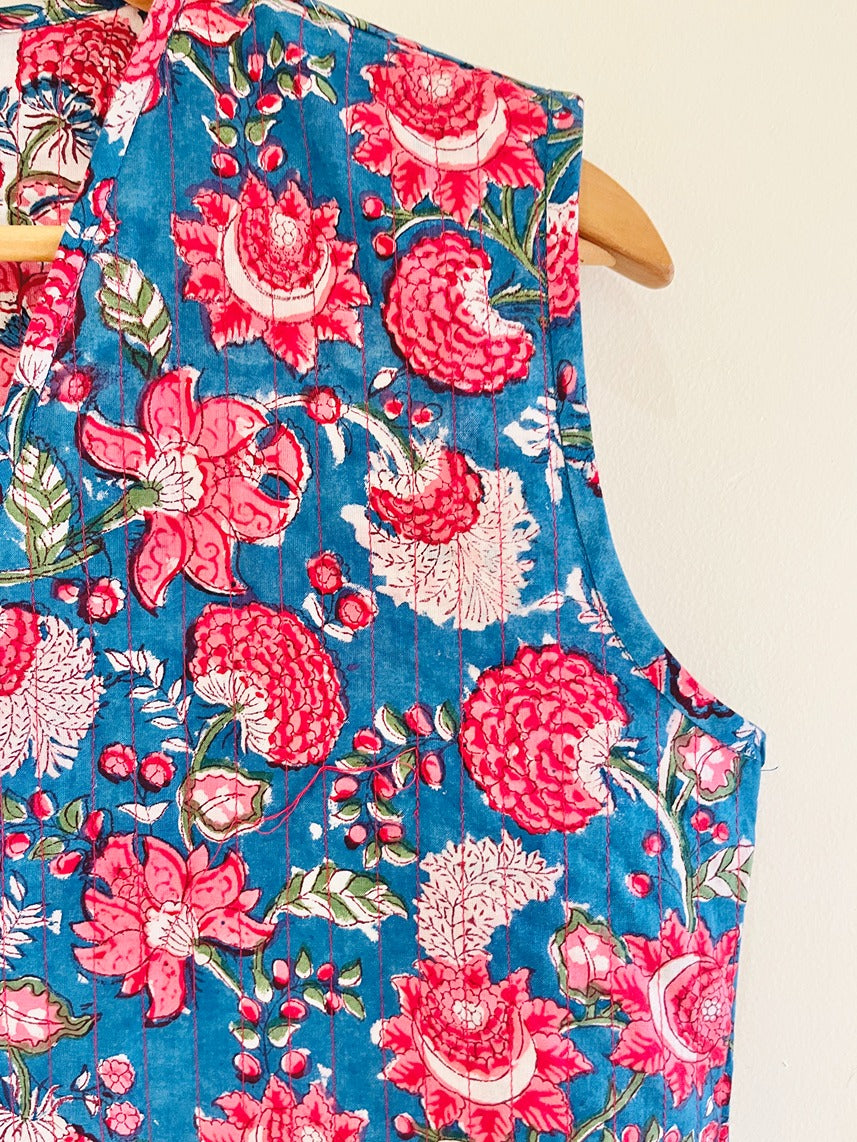 Cotton Kantha Reversible Jacket