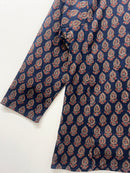 Midnight Marigold Cotton Short Top