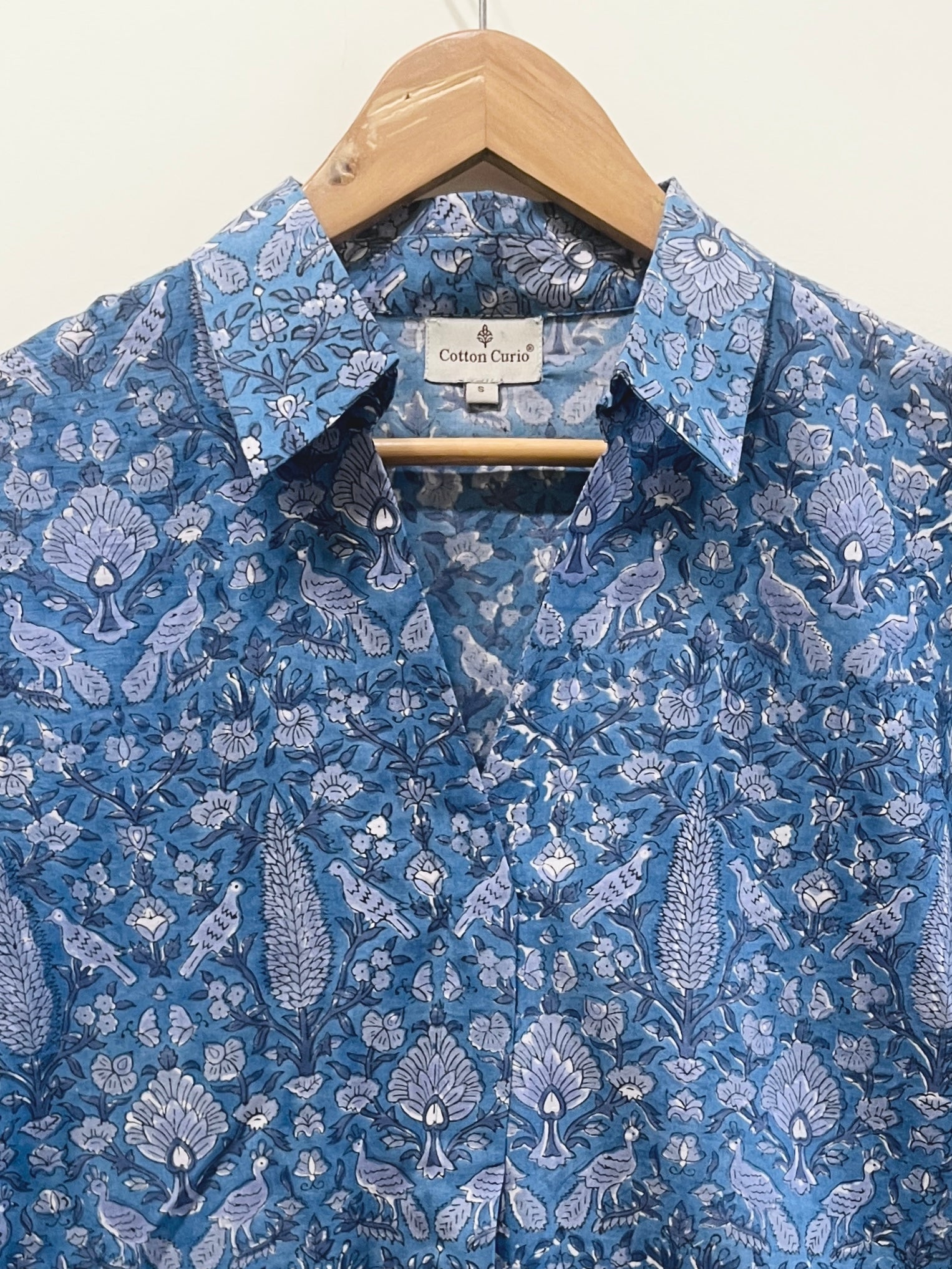 Block Printed Cotton Short Top