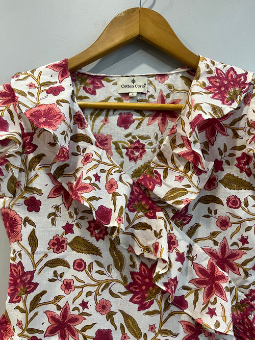 Isla Bloom Ruffle Short Top