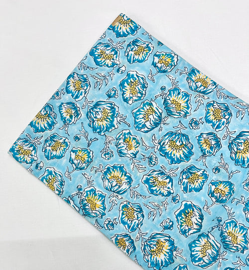 Cotton Block Printed Fabric