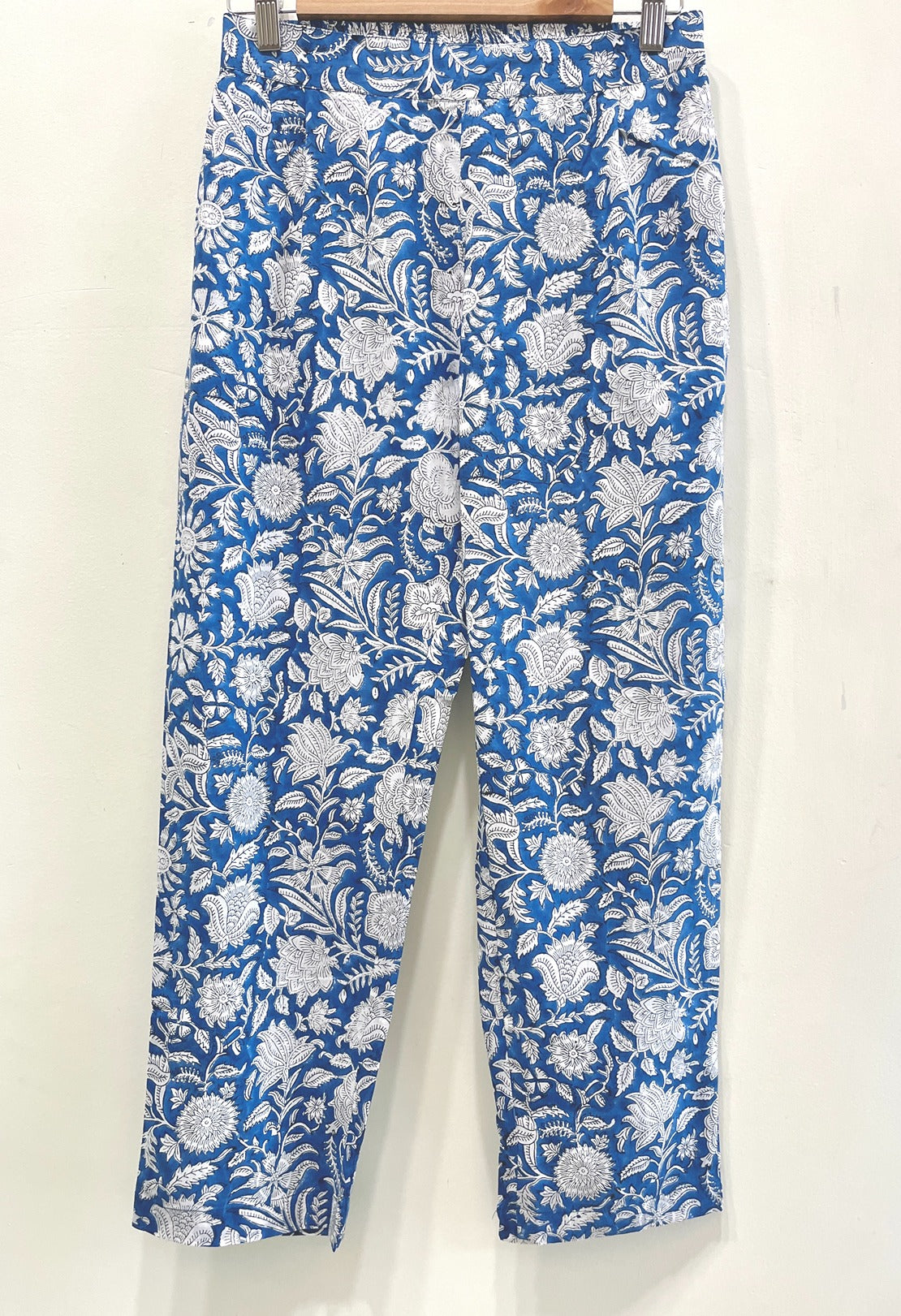 Indigo Floral Cotton Co-Ord set
