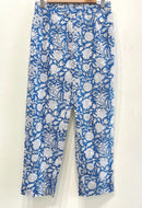 Indigo Floral Cotton Co-Ord set