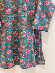 Block Printed Short Kurti