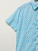 Cotton Printed Half Sleeve Shirt