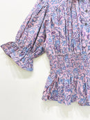Block Printed Cotton Short Top