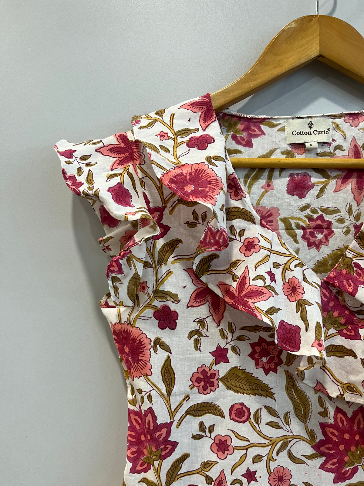 Isla Bloom Ruffle Short Top