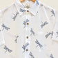 COTTON BLOCK PRINTED HALF SLEEVE SHIRT