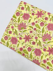 Cotton Block Printed Fabric