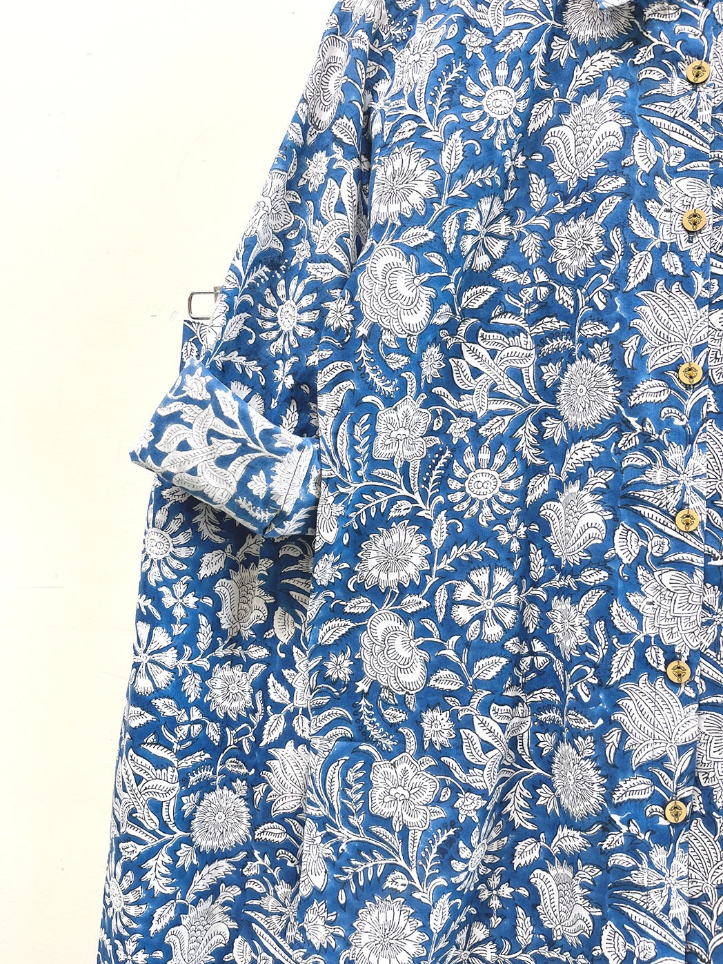 Indigo Floral Cotton Co-Ord set