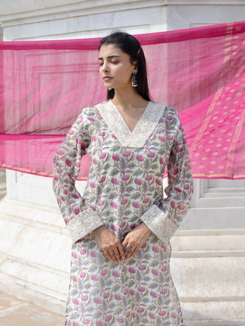Saumya Chanderi Suit Set
