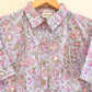 COTTON BLOCK PRINTED HALF SLEEVE SHIRT