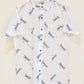 COTTON BLOCK PRINTED HALF SLEEVE SHIRT