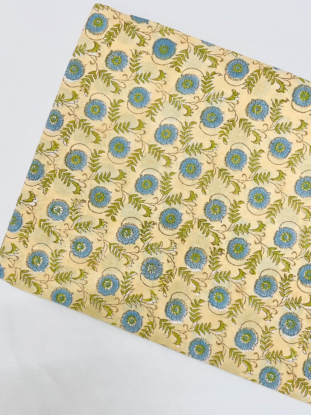 Cotton Block Printed Fabric