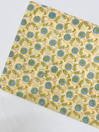 Cotton Block Printed Fabric
