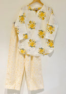 Yellow Bloom Floral Co-Ord set