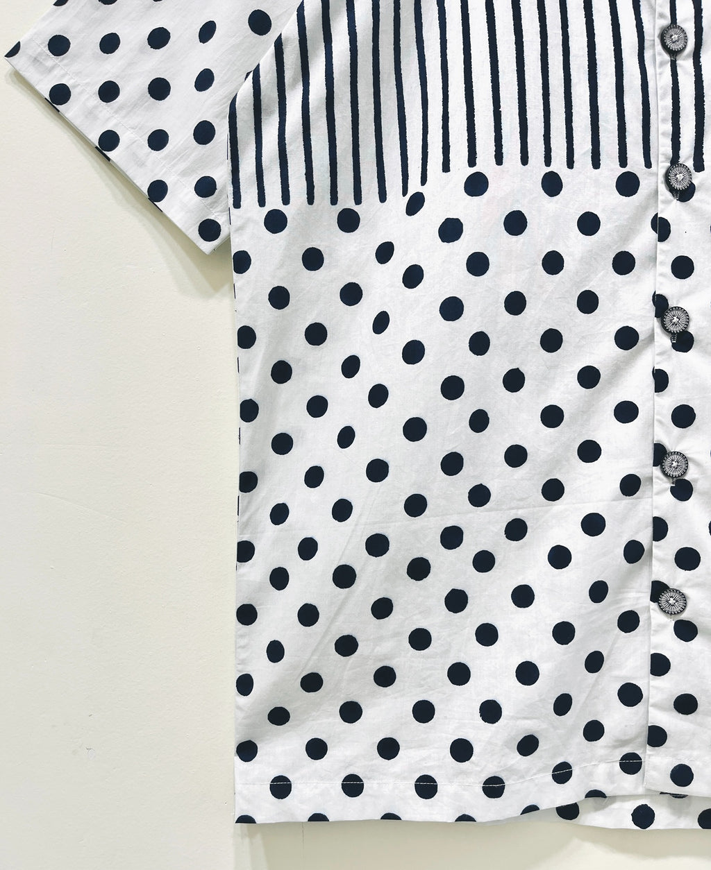 Cotton Poplin Half Sleeve Printed Shirt