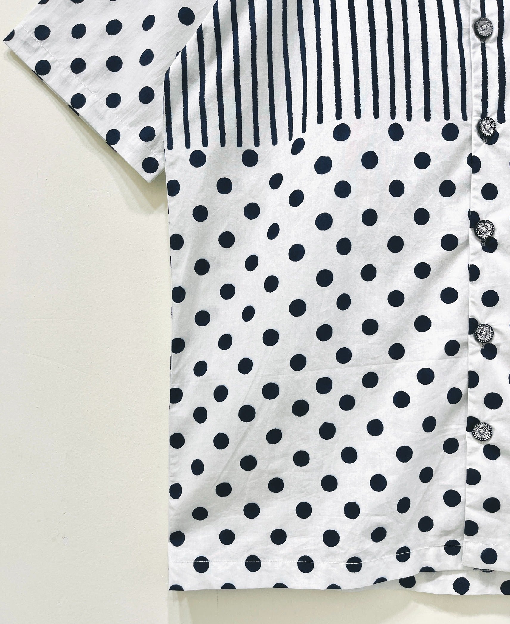 Cotton Poplin Half Sleeve Printed Shirt