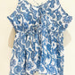 Blue Bliss Block Printed Cotton Cami Top