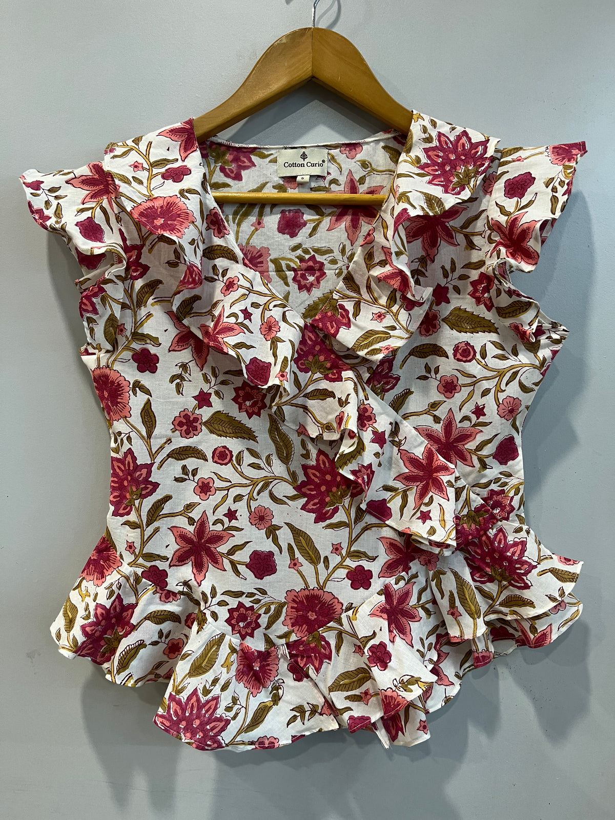 Isla Bloom Ruffle Short Top