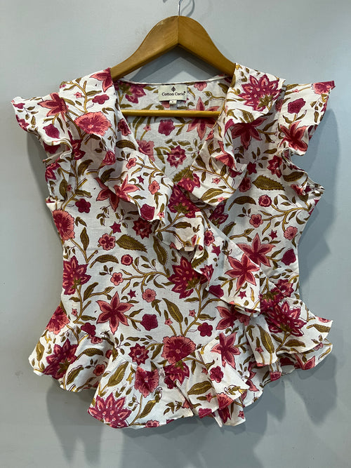Isla Bloom Ruffle Short Top
