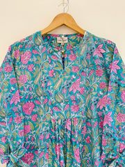 Block Printed Short Top