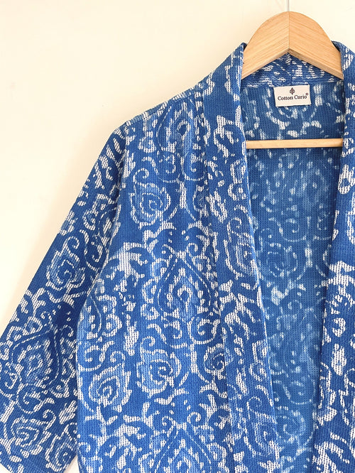 Dabu Printed Shrug