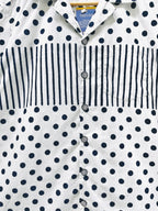 Cotton Poplin Half Sleeve Printed Shirt