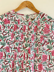 Block Printed Short Top