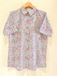 Cotton Printed Half Sleeve Shirt