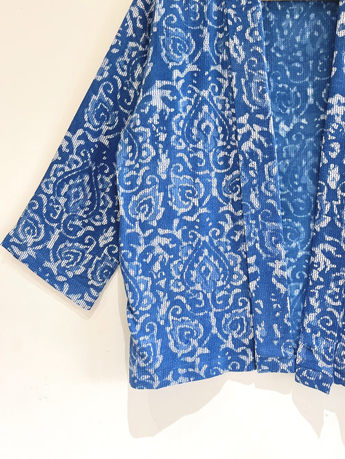 Dabu Printed Shrug