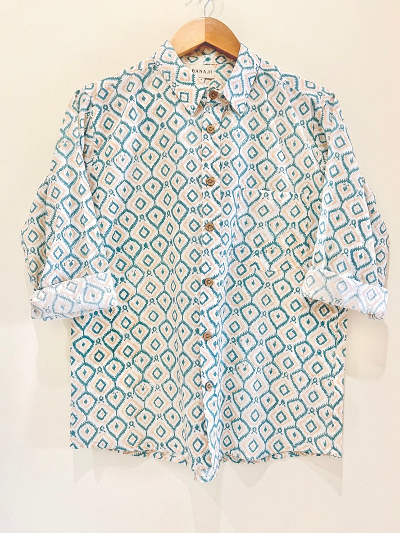 Cotton Printed Full Sleeve Shirt